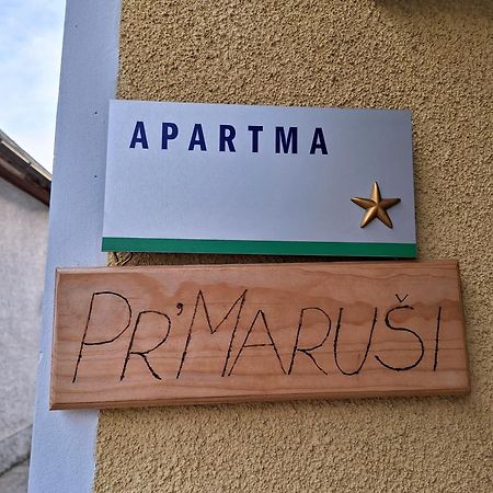 Apartma Pr Marusi Bovec Kültér fotó