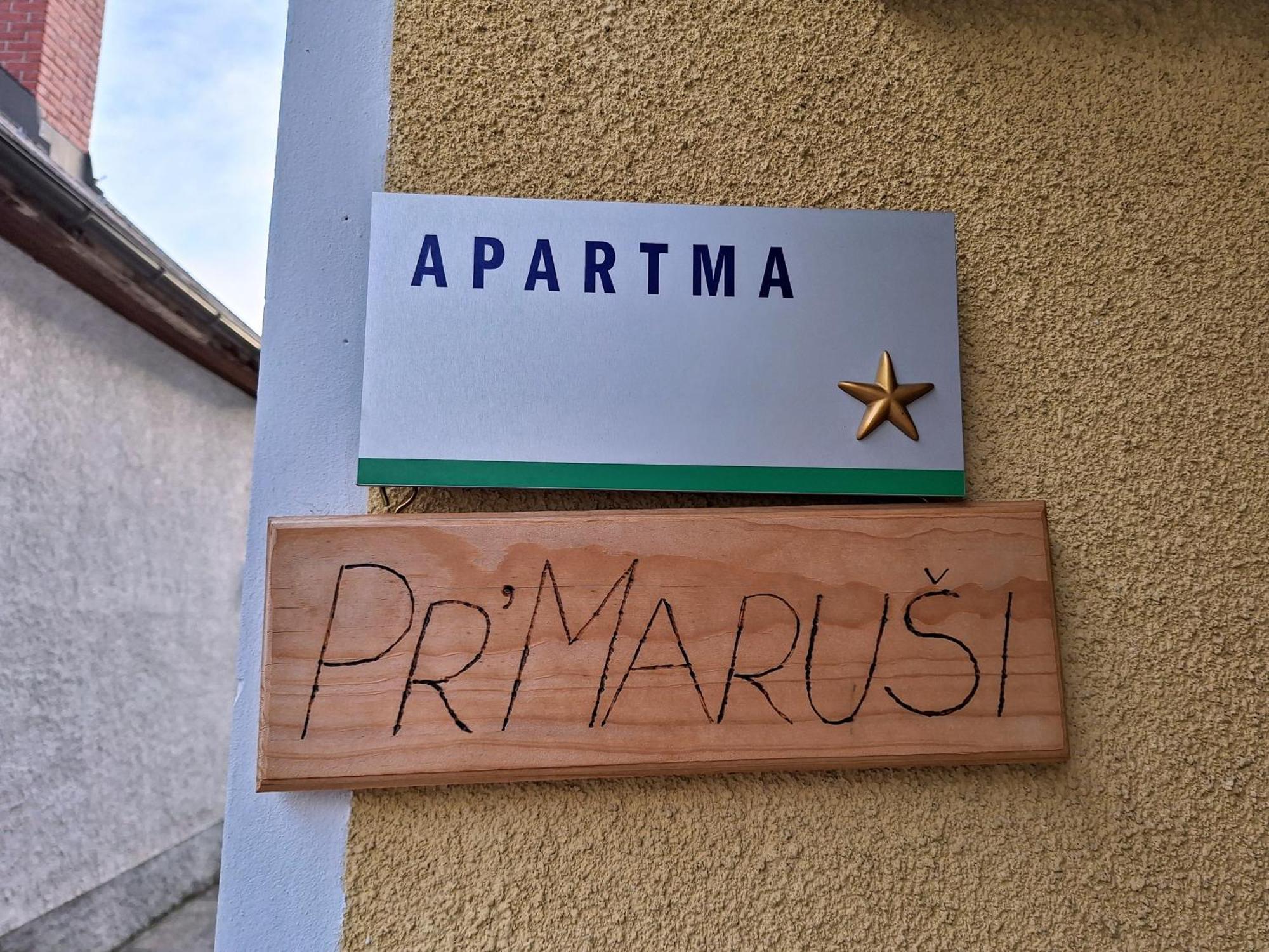Apartma Pr Marusi Bovec Kültér fotó