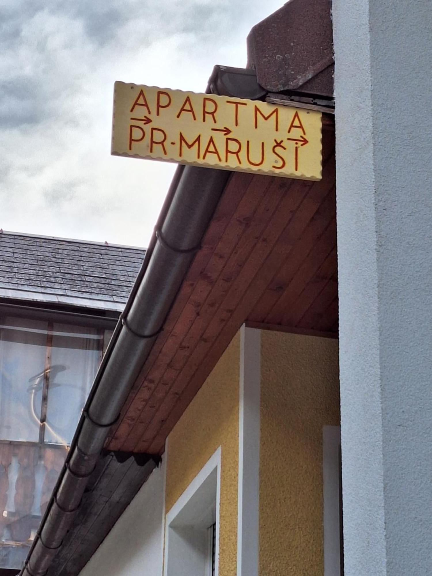 Apartma Pr Marusi Bovec Kültér fotó